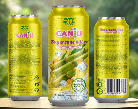 CANJU - Sugarcane Juice 320ml x 6 blikken