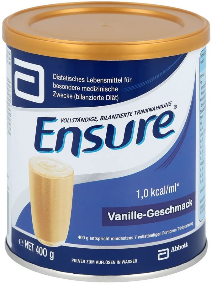 50000010 - Ensure Milk Powder - Vanilla 400g (12 pcs)