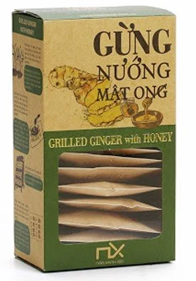 Gegrilde gember met honing 80g