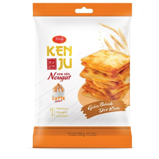 50000180 - KENJU Custard Nougat Latte Cracker